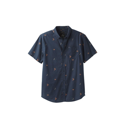 Prana Broderick Shirt - Slim - Men's-[SKU]-Nautical-Small-Alpine Start Outfitters
