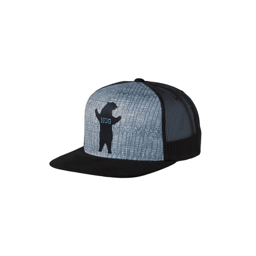 Prana Journeyman Trucker Hat-[SKU]-Charcoal Bear Hug-Alpine Start Outfitters