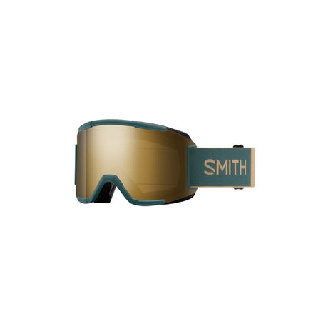 SMITH Squad Goggles-[SKU]-Spruce/ Safari-ChromaPop Sun Black Gold Mirror/ Yellow-Asia-Alpine Start Outfitters
