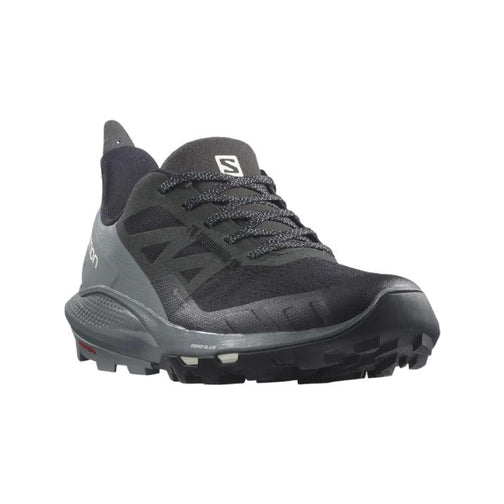 Salomon - Women's Outpulse Gore-Tex Hiking Shoes-[SKU]-6-Black/StoWea/Vanila-Alpine Start Outfitters