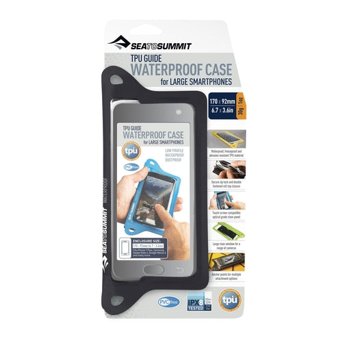 Sea to Summit TPU Guide Waterproof Case for Large Smartphones-[SKU]-Alpine Start Outfitters