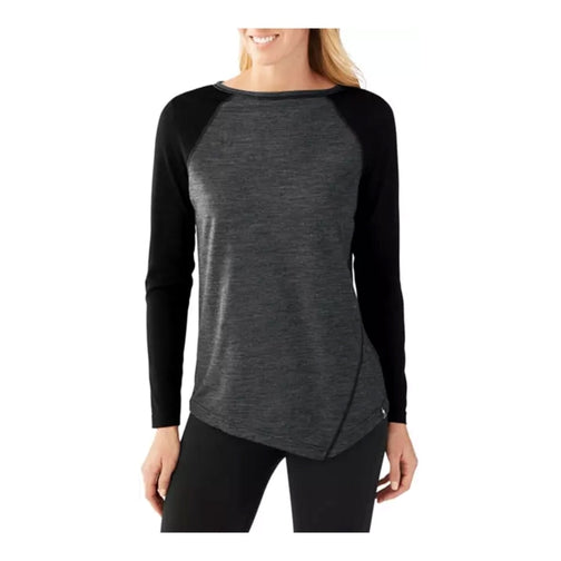 Smartwool Everyday Exploration Long Sleeve Tee - Women's-[SKU]-Charcoal-Small-Alpine Start Outfitters