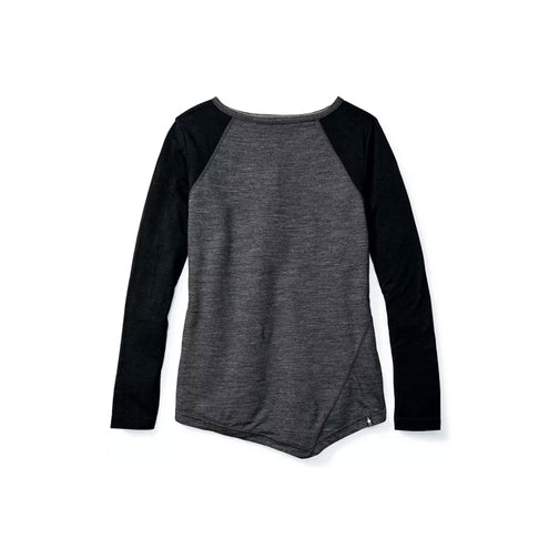 Smartwool Everyday Exploration Long Sleeve Tee - Women's-[SKU]-Charcoal-Small-Alpine Start Outfitters