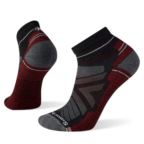Smartwool Hike Light Cushion Ankle Socks-[SKU]-Charcoal-Medium-Alpine Start Outfitters