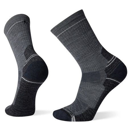 Smartwool Hike Light Cushion Crew Socks - Unisex-[SKU]-Medium Gray-Medium-Alpine Start Outfitters
