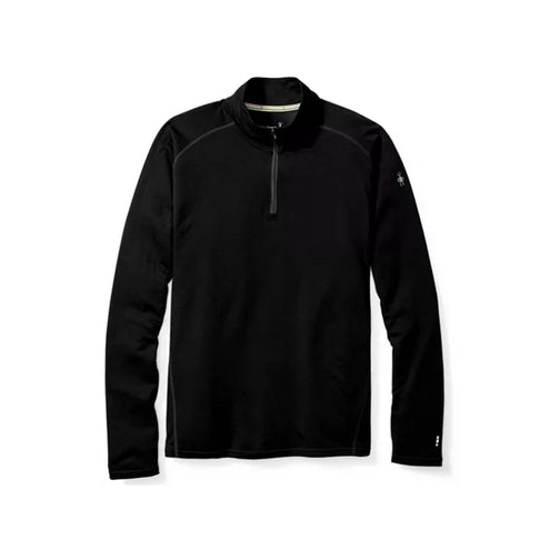 Smartwool Merino 150 Baselayer 1/4 Zip - Men's-[SKU]-Black-Small-Alpine Start Outfitters
