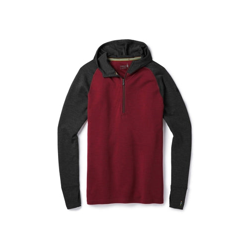 Smartwool Merino 250 Baselayer Hoody - Men's-[SKU]-Tibetan Red Heather-Large-Alpine Start Outfitters