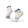 Smartwool PhD Outdoor Ultra Light Pattern Socks - Women's-[SKU]-Moonbeam-Small-Alpine Start Outfitters