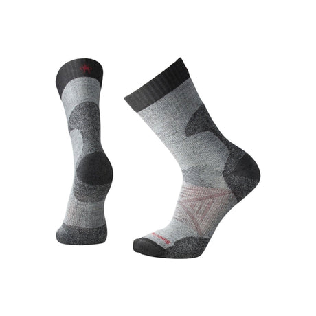 Smartwool PhD Pro Crew Light Cushion Socks - Unisex-[SKU]-Medium Gray-Large-Alpine Start Outfitters