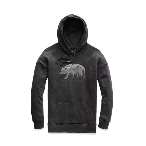 The North Face Bearscape Tri-Blend Pullover Hoodie - Women's-[SKU]-Dark Grey Heather-Small-Alpine Start Outfitters