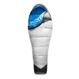 The North Face Blue Kazoo-[SKU]-High Rise Grey/Stellar Blue-Long - Left Hand Zipper-Alpine Start Outfitters
