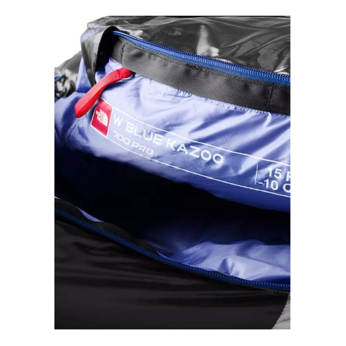 The North Face Blue Kazoo - Women's-[SKU]-High Rise Grey/Stellar Blue-Regular/Left Hand Zipper-Alpine Start Outfitters