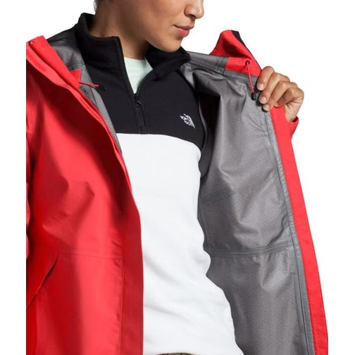 The North Face Dryzzle FL Jacket - Women's-[SKU]-Cayenne Red-Small-Alpine Start Outfitters