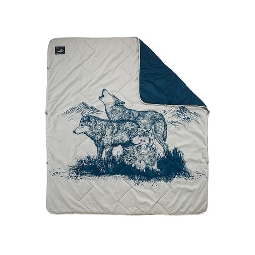 Thermarest Argo Blanket-[SKU]-Wolf Print-Alpine Start Outfitters